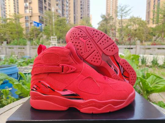 Air Jordan 8 Valentine's Day AQ2449-614 Red Men's Basketball Shoes AJ8 Sneakers-27
